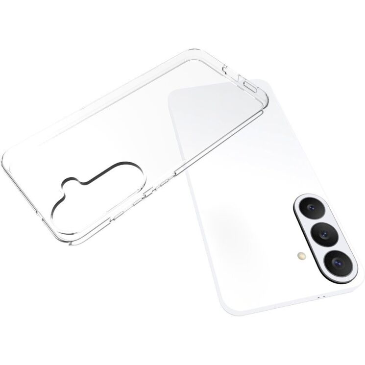 Силиконовый (TPU) чехол Deexe UltraThin для Samsung Galaxy S26 FE - Transparent (412702T) Силиконовый (TPU) чехол Deexe UltraThin для Samsung Galaxy S26 FE - Transparent: фото 4 из 5