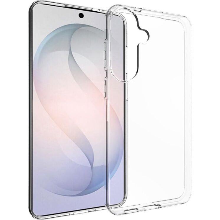 Силиконовый (TPU) чехол Deexe UltraThin для Samsung Galaxy S26 FE - Transparent (412702T) Силиконовый (TPU) чехол Deexe UltraThin для Samsung Galaxy S26 FE - Transparent: фото 1 из 5