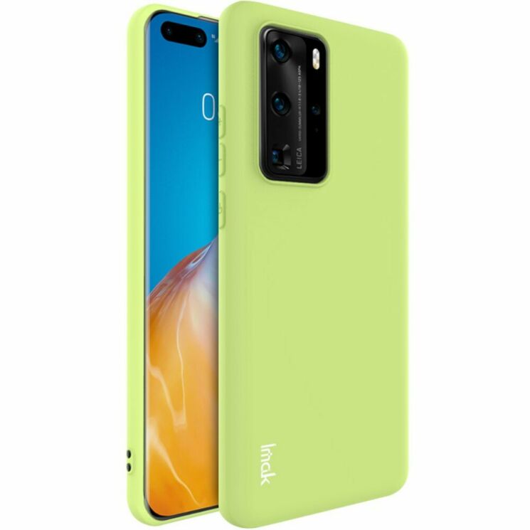 Силіконовий (TPU) чохол IMAK UC-1 Series для Huawei P40 Pro - Green: фото 1 з 10