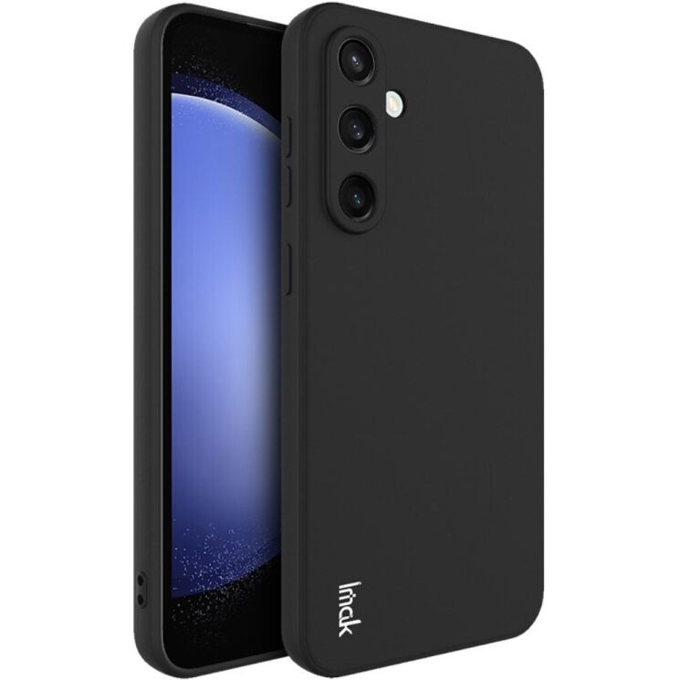 Силиконовый (TPU) чехол IMAK UC-4 Series для Samsung Galaxy S24 FE (S721) - Black: фото 1 из 10