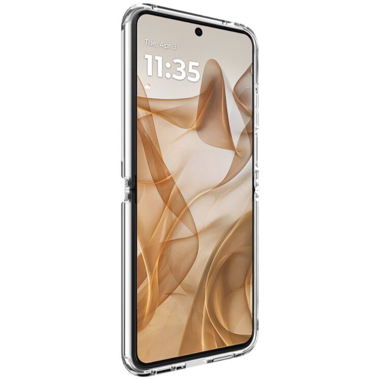 Силиконовый (TPU) чехол IMAK UX-6 Series для Motorola Razr 50 - Transparent: фото 3 из 9