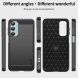 Силиконовый (TPU) чехол MOFI Carbon Fiber для Samsung Galaxy M35 (M356) - Black (355716B). Фото 9 из 10