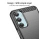 Силиконовый (TPU) чехол MOFI Carbon Fiber для Samsung Galaxy M35 (M356) - Black (355716B). Фото 5 из 10