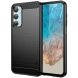 Силиконовый (TPU) чехол MOFI Carbon Fiber для Samsung Galaxy M35 (M356) - Black (355716B). Фото 1 из 10