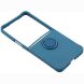 Силиконовый (TPU) чехол с кольцом Deexe Color Shell (FF) для Samsung Galaxy Flip 8 - Midnight Blue (423529L). Фото 4 из 5