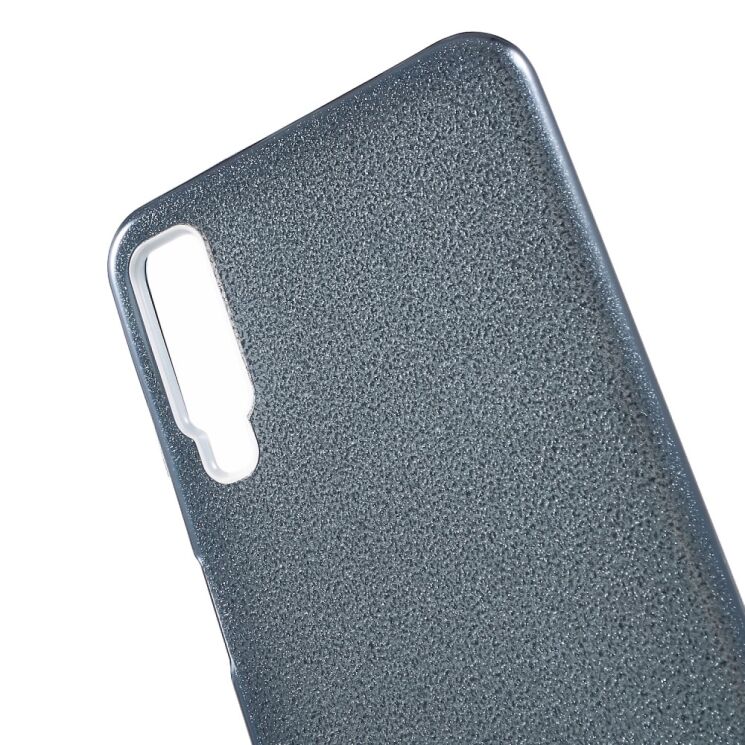 Силиконовый (TPU) чехол UniCase Glitter Cover для Samsung Galaxy A7 2018 (A750) - Blue: фото 4 из 7