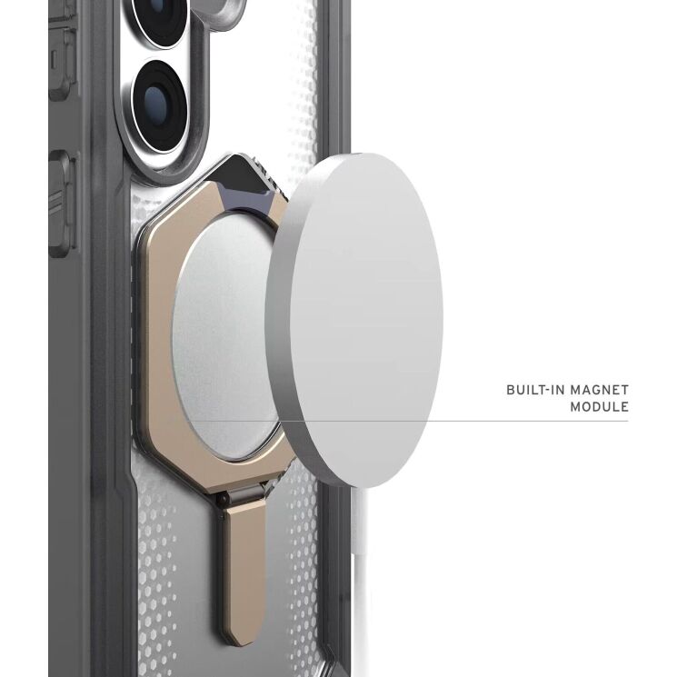 Ударопрочный чехол URBAN ARMOR GEAR Plasma XTE MagSafe для Samsung Galaxy S26 Plus (S947) 214523113136 - Ash / Titanium: фото 10 из 12