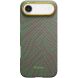 Ультратонкий чехол Pitaka Edge Case Breath of Veins для iPhone Air (BV1702A) - Sprout Surge (390871GP). Фото 1 из 9