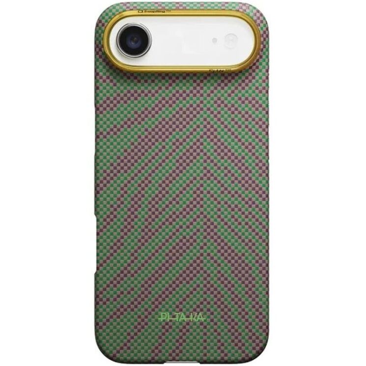 Ультратонкий чехол Pitaka Edge Case Breath of Veins для iPhone Air (BV1702A) - Sprout Surge: фото 1 из 9