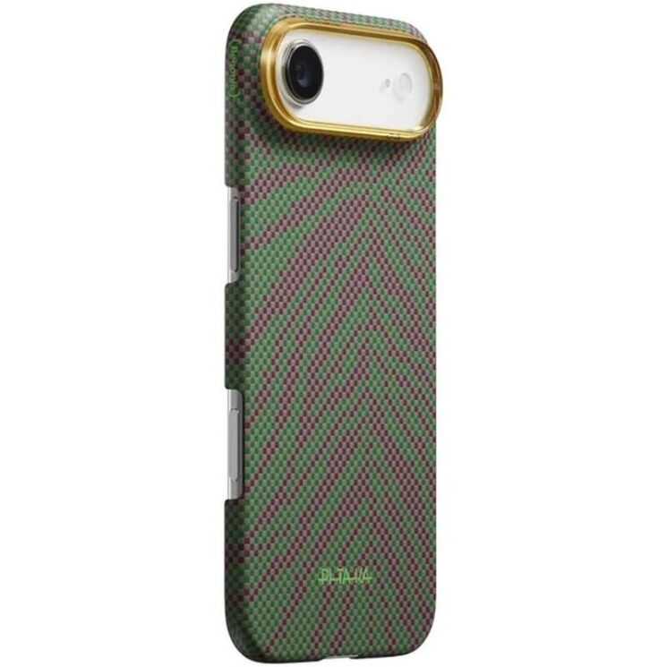 Ультратонкий чехол Pitaka Edge Case Breath of Veins для iPhone Air (BV1702A) - Sprout Surge: фото 2 из 9