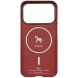 Ультратонкий чехол Pitaka Edge Ultra-Slim Happiness Rides для iPhone 17 Pro (HR1708P) - Maroon (403284M). Фото 5 из 14