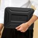 Универсальный чехол Tech-Protect Kevlar Pro для ноутбука диагональю 13–14 дюймов - Black (981174B). Фото 11 из 13