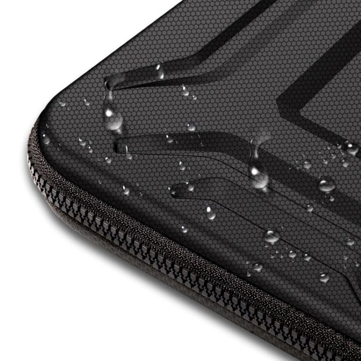 Универсальный чехол Tech-Protect Kevlar Pro для ноутбука диагональю 13–14 дюймов - Black: фото 7 из 13