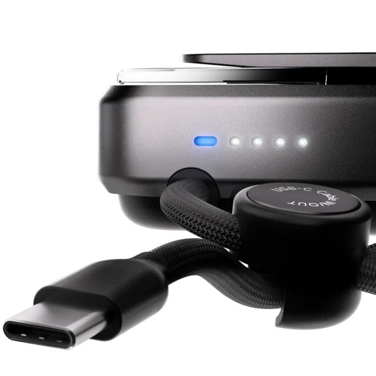 Внешний аккумулятор Sharge ICE Mag3 35W (10000mAh) + кабель Type-C - Black (995729B) Внешний аккумулятор Sharge ICE Mag3 35W (10000mAh) + кабель Type-C - Black: фото 5 из 11