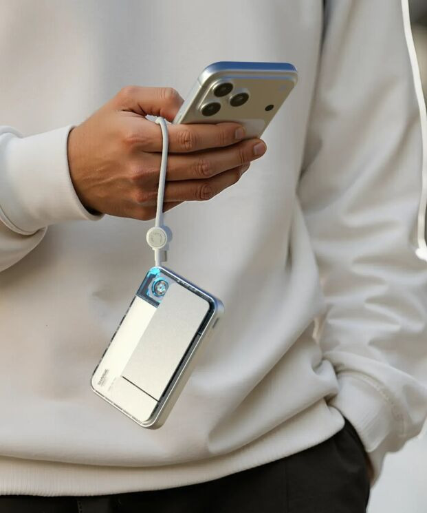 Внешний аккумулятор Sharge ICE Mag3 35W (10000mAh) + кабель Type-C - Black (995729B) Внешний аккумулятор Sharge ICE Mag3 35W (10000mAh) + кабель Type-C - Black: фото 11 из 11