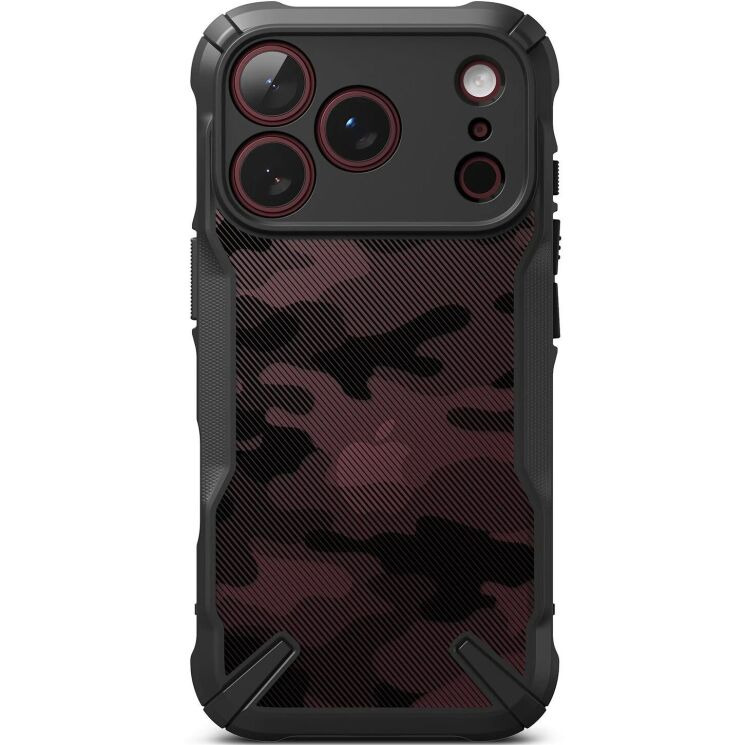 Защитный чехол Ringke Fusion X для iPhone 18 Pro Max (8800380461727) - Camo Black (423982CB) Защитный чехол Ringke Fusion X для iPhone 18 Pro Max (8800380461727) - Camo Black: фото 1 из 17