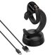 Зарядное устройство Deexe Dock Charger для Xiaomi Mi Smart Band 9 / 9 Pro / 9 Active / 8 / 8 Pro / 8 Active / Redmi Band 2 / Redmi Watch 5 / 5 Lite / 5 Active / 4 / 3 Lite / 3 Active - Black (958130B). Фото 2 из 12
