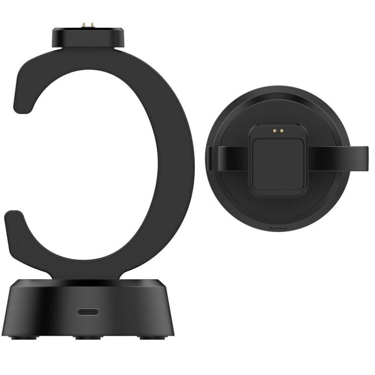 Зарядное устройство Deexe Dock Charger для Xiaomi Mi Smart Band 9 / 9 Pro / 9 Active / 8 / 8 Pro / 8 Active / Redmi Band 2 / Redmi Watch 5 / 5 Lite / 5 Active / 4 / 3 Lite / 3 Active - Black: фото 10 из 12