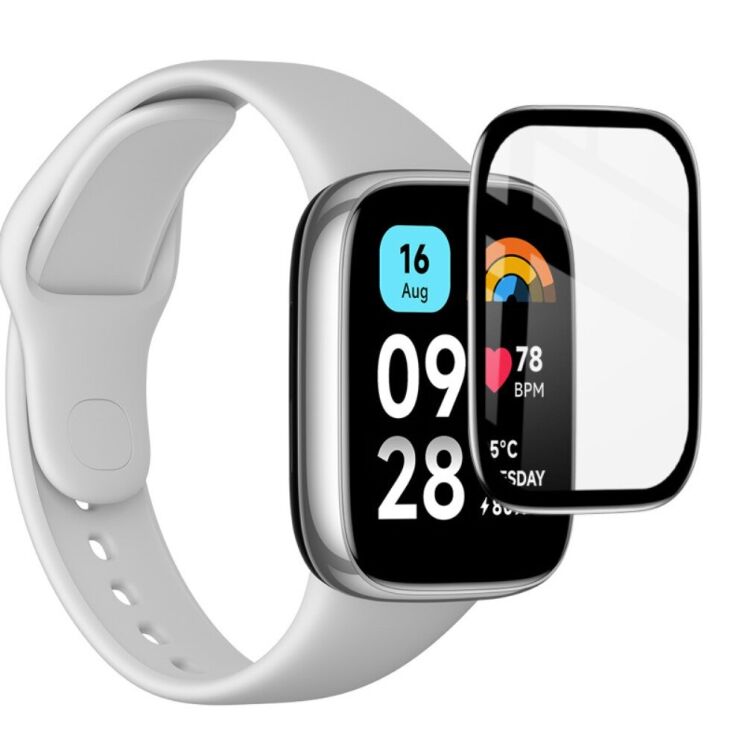 Захисна плівка IMAK Watch Film для Xiaomi Redmi Watch 3 Active - Black: фото 3 з 11