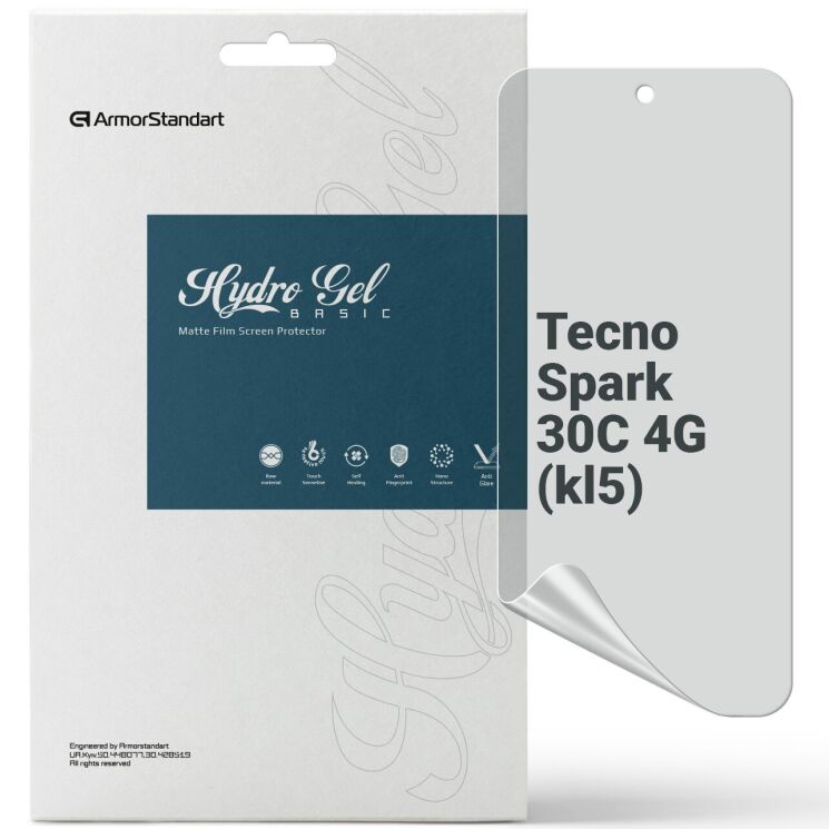 Захисна плівка на екран ArmorStandart Matte для TECNO Spark 30C: фото 1 з 5