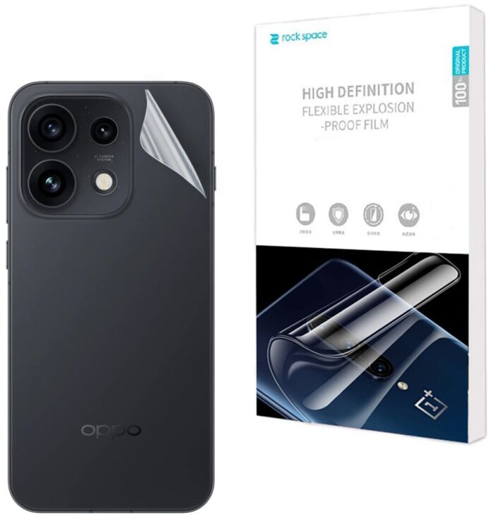 Захисна плівка на задню панель RockSpace Explosion-Proof SuperClear для OPPO Reno 16 Pro: фото 1 з 9