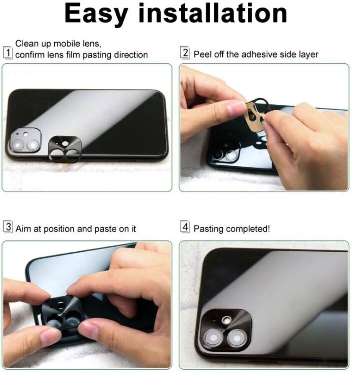 Защитная рамка IMAK Camera Styling для CMF by Nothing Phone 1 - Black: фото 10 из 11