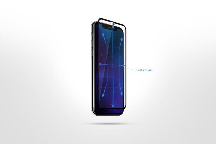 Защитное стекло 2E Basic 3D Full Glue для Samsung Galaxy A6 2018 (A600) 2E-TGSG-GA6-25D - Black: фото 3 из 6