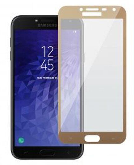 Защитное стекло 2E Basic 3D Full Glue для Samsung Galaxy J4 2018 (J400) - Gold: фото 1 из 6