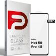 Защитное стекло ArmorStandart Pro 5D для Infinix Hot 50 Pro - Black