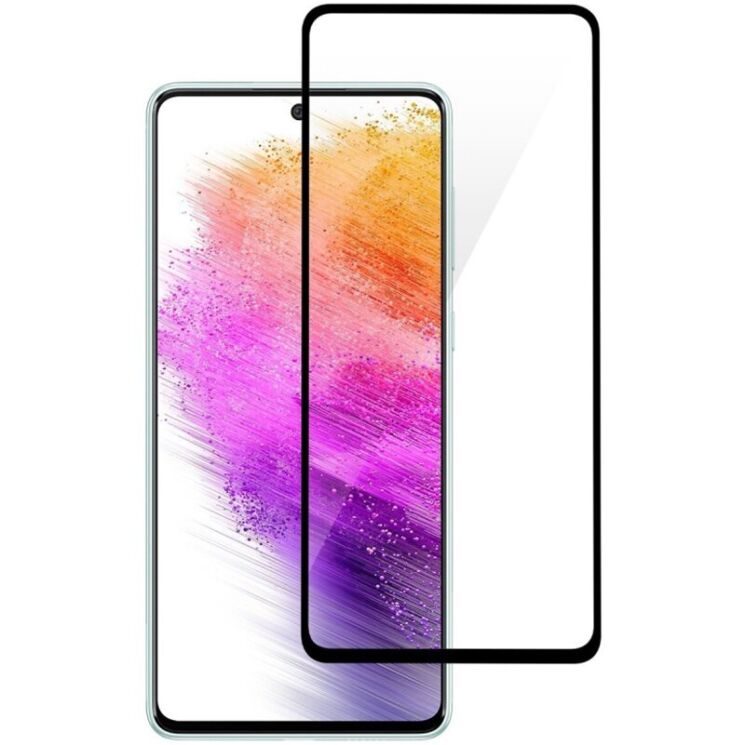 Захисне скло Deexe 5D Full Glue для Samsung Galaxy A73 (A736) - Black: фото 1 з 1