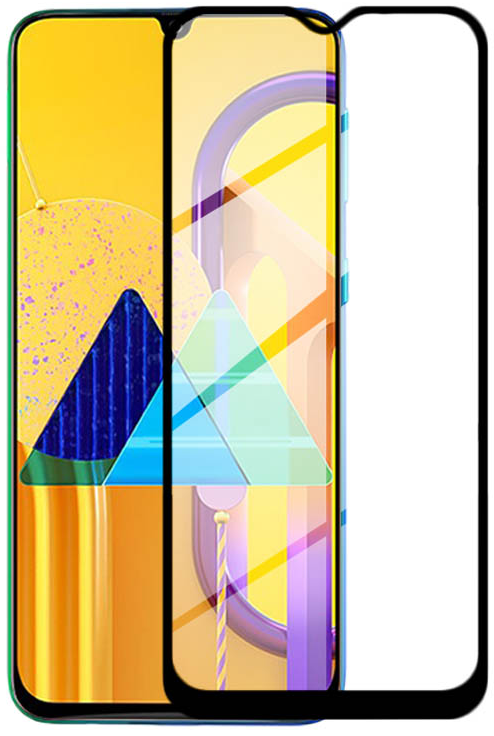 Защитное стекло Deexe 5D Full Glue для Samsung Galaxy M30s (M307) / Galaxy M21 (M215) / Galaxy M31 (M315) - Black: фото 1 из 1