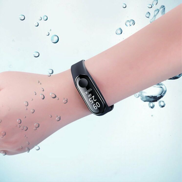 Защитное стекло Deexe Soft Screen для Xiaomi Mi Band 5 - Black: фото 7 из 7