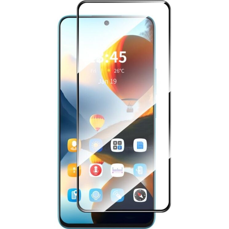 Защитное стекло HAT PRINCE Full Glue Cover для Google Pixel 9 Pro - Black: фото 1 из 7