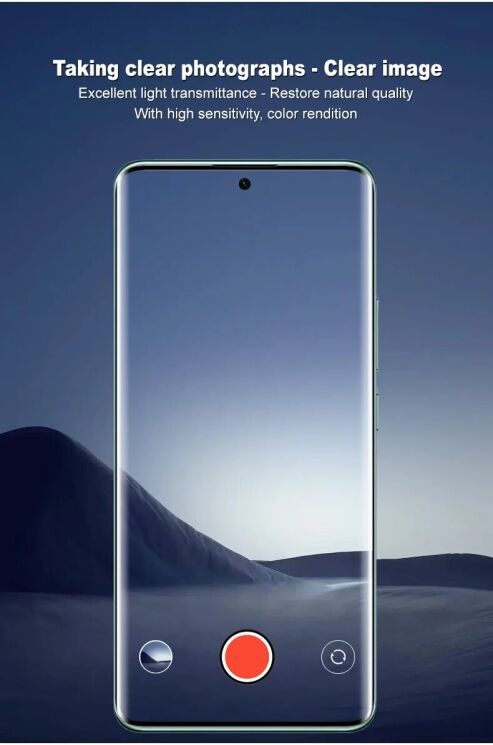 Защитное стекло IMAK Install Glass Lens для Xiaomi Redmi Note 14 Pro Plus - Black: фото 6 из 9