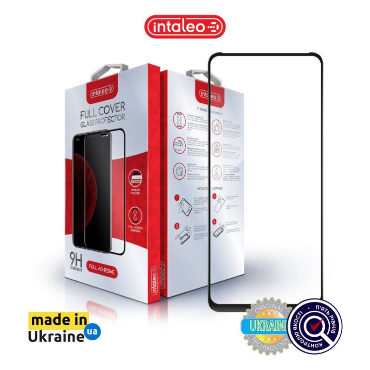 Защитное стекло Intaleo Full Glue для TECNO Spark Go 2024 - Black: фото 3 из 9