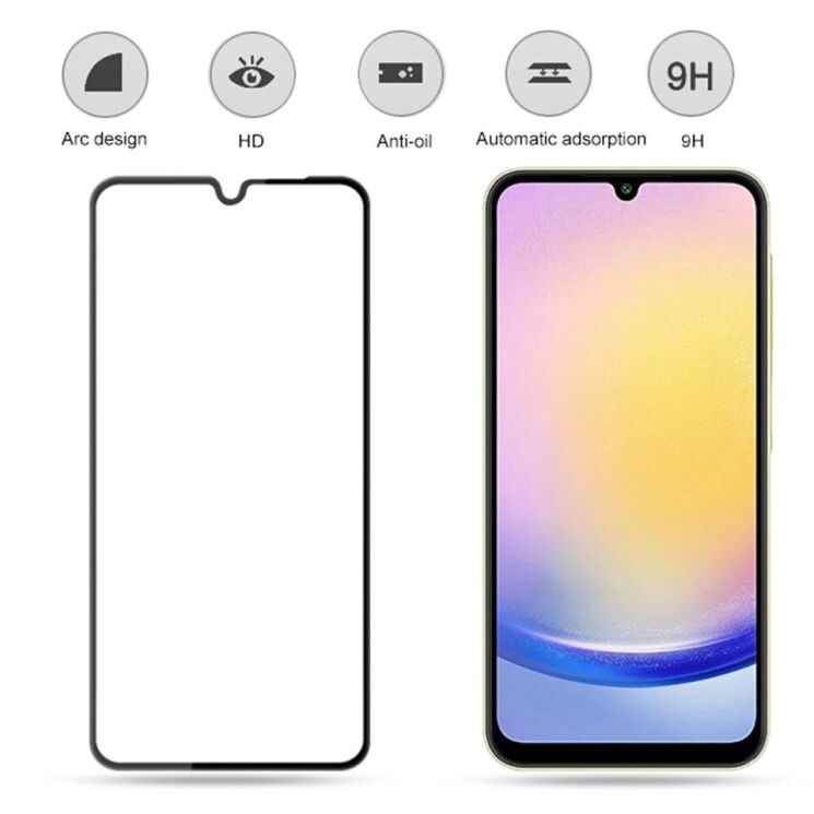 Защитное стекло MOCOLO Full Glue Cover для Samsung Galaxy A26 (A266) - Black: фото 4 из 10