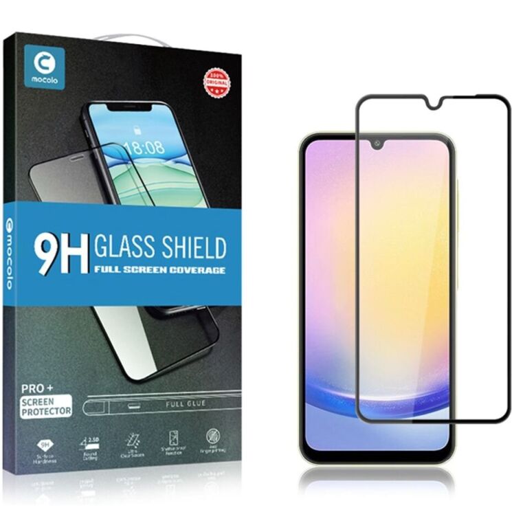 Защитное стекло MOCOLO Full Glue Cover для Samsung Galaxy A26 (A266) - Black: фото 9 из 10