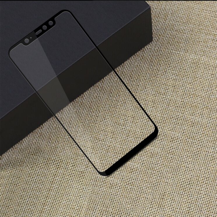 Захисне скло MOFI 9H Full Cover Glass для Xiaomi Pocophone F1 - Black: фото 2 з 11
