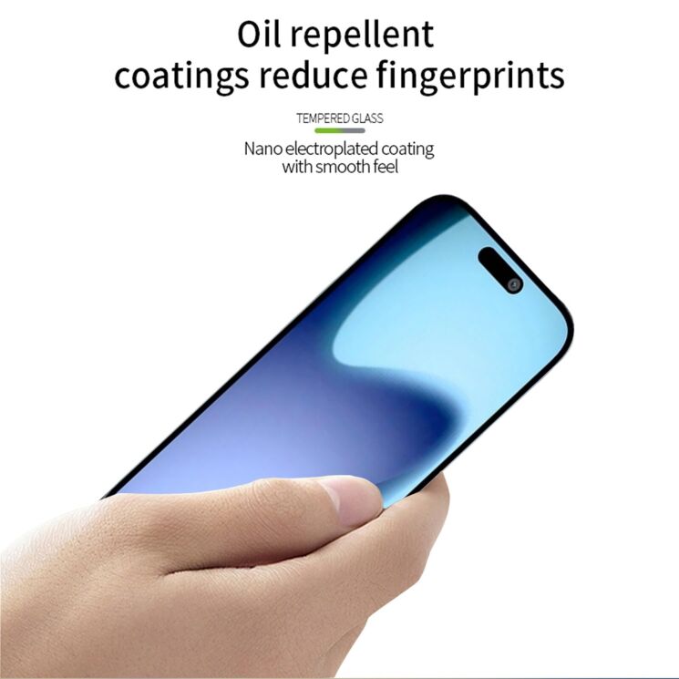 Защитное стекло MOFI Full Glue Protect для Apple iPhone 17 Air - Black: фото 5 из 9