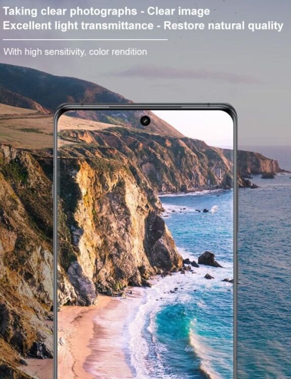 Захисне скло на камеру IMAK Black Glass Lens для OnePlus 12R / Ace 3 - Black: фото 9 з 11