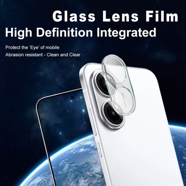 Защитное стекло на камеру IMAK Integrated Lens Protector для Xiaomi Poco F7: фото 4 из 7