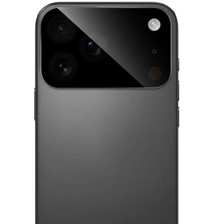 Защитное стекло на камеру RURIHAI Black Lens для Apple iPhone 17 Pro Max - Black: фото 2 из 5