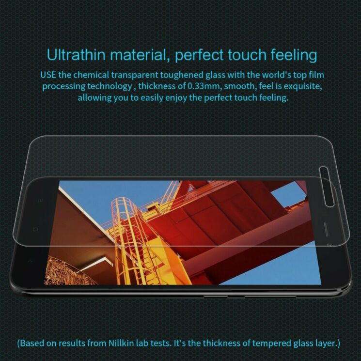 Защитное стекло NILLKIN Amazing H для Xiaomi Redmi Go - Transparent: фото 7 из 15