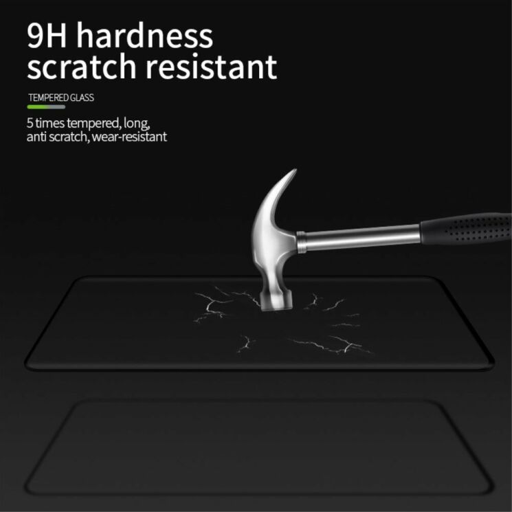 Захисне скло PINWUYO Full Glue Cover для Xiaomi Mi 10 - Black: фото 6 з 11