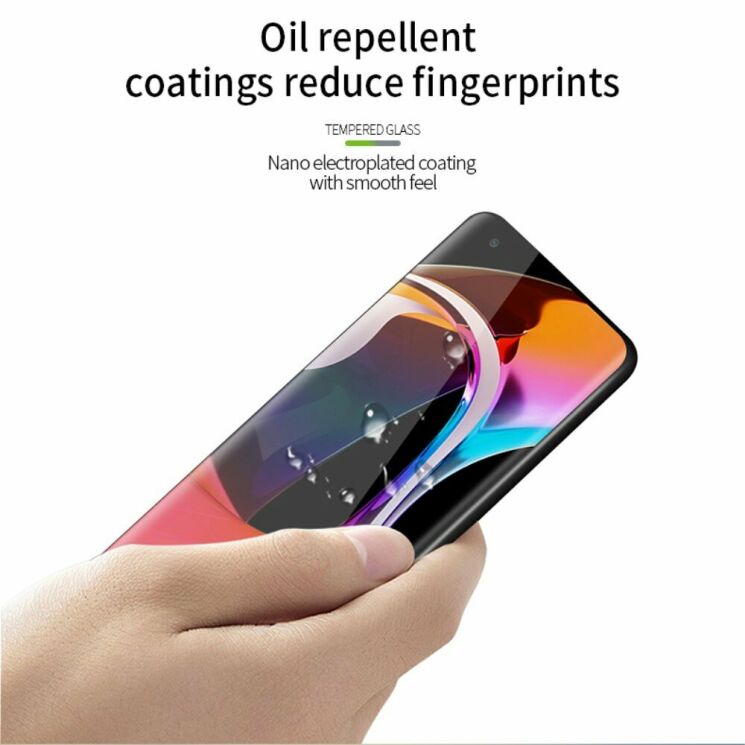 Захисне скло PINWUYO Full Glue Cover для Xiaomi Mi 10 - Black: фото 8 з 11
