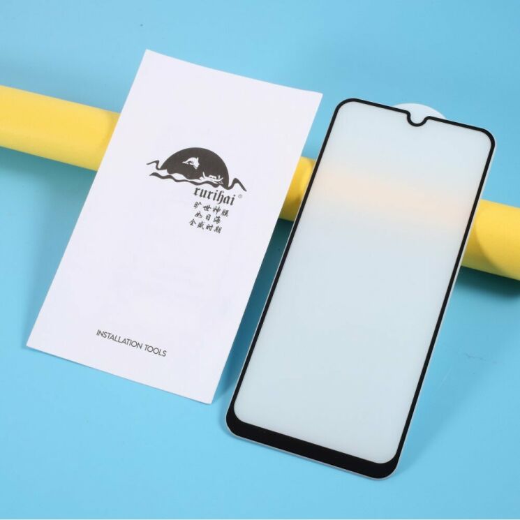 Защитное стекло RURIHAI Full Glue Screen Protect для Samsung Galaxy M51 (M515) - Black: фото 7 из 8
