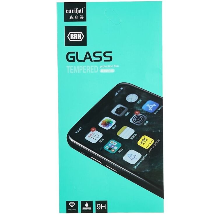 Защитное стекло RURIHAI Full Glue Screen Protect для ZTE Blade A72 - Black: фото 9 из 9