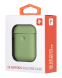 Защитный чехол 2E Pure Color Silicone (3mm) для Apple AirPods 1 / 2 - Light green (204513G). Фото 3 из 3