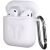 Защитный чехол 2E Pure Color Silicone Imprint (3.0mm) для AirPods 1 / 2 - White: фото 1 из 3