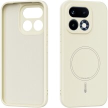 Защитный чехол ABEEL Lyra Skin with MagSafe для Realme 16 Pro - Beige: фото 1 из 7